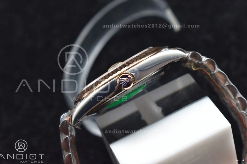 Brown RG VSF on 904L Bracelet 126331 Jubilee Steel SS 1:1 41 DateJust Dial VS3235 Edition Best 0310